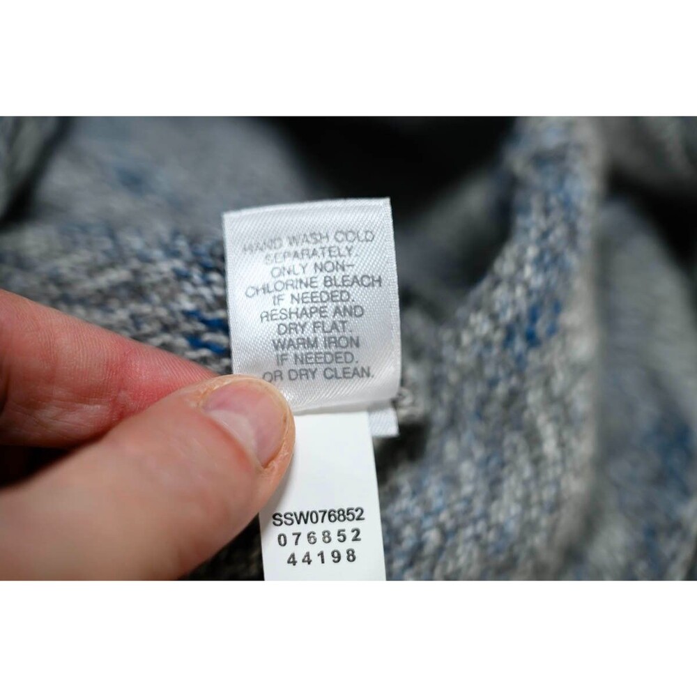 Pure Jill Sweater XS asymmetrical hem long sleeve space dye - Picture 5 of 7